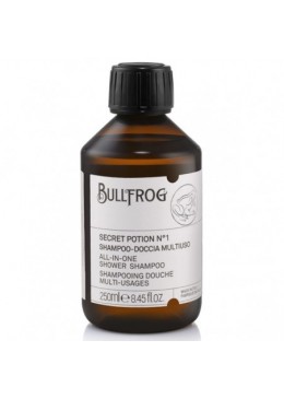 Bullfrog Doccia shampoo secret potion 1 multifunzione 250 ml 18,00 € Barberia